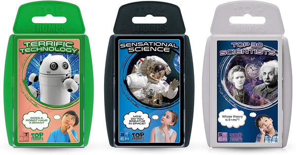 STEM Top Trumps Card Game Bundle § Science § Technology § Scientists