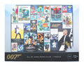 James Bond 007 All 25 Films 1000 Piece Jigsaw Puzzle