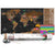 Scratch map - Brown Map - Poster (English Edition)