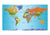 XXL wallpaper - World Map: Colourful Geography II