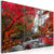 Canvas Print - Beautiful Waterfall: Autumnal Forest