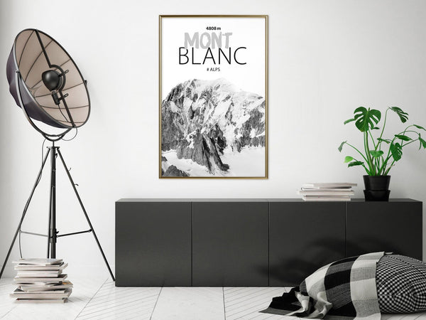 Poster - Peaks of the World: Mont Blanc