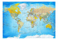 Self-adhesive Wallpaper - World Classic Map