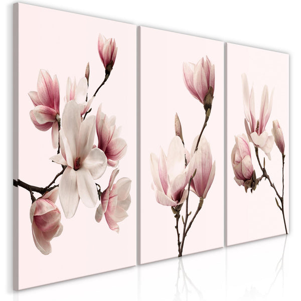 Canvas Print - Spring Magnolias (3 Parts)