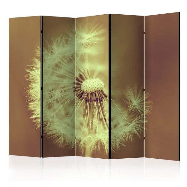 Room Divider - dandelion (sepia) II [Room Dividers]