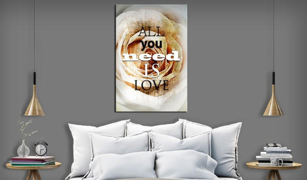 Canvas Print - Love Rose