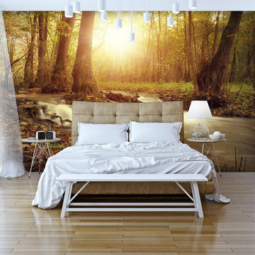 Self-adhesive Wallpaper - Sunny Current