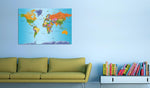 Canvas Print - Colourful Note