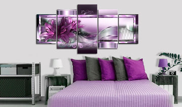 Canvas Print - Purple Lilies