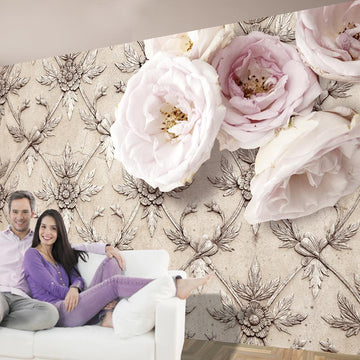 Wallpaper - Romantic beige