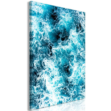 Canvas Print - Sea Currents (1 Part) Vertical