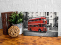 DIY canvas painting - London Bus