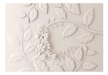 Wallpaper - Paper Flowers (Cream)