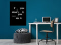 Canvas Print - If You Can Dream It, You Can Do It (1 Part) Vertical