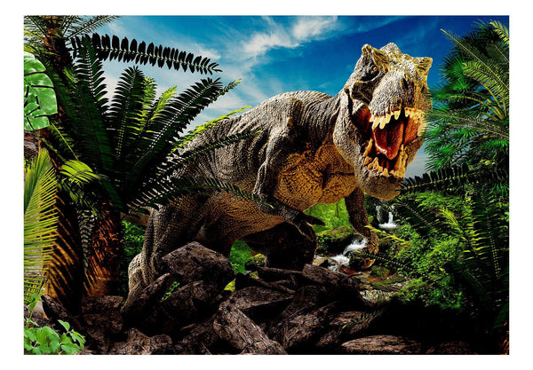 Wallpaper - Angry Tyrannosaur
