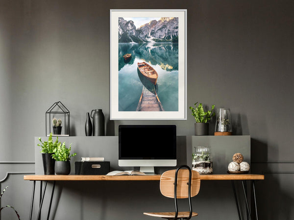 Poster - Lake in a Mountain Valley