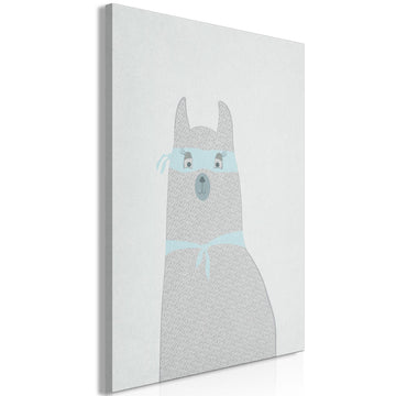 Canvas Print - Mysterious Lama (1 Part) Vertical
