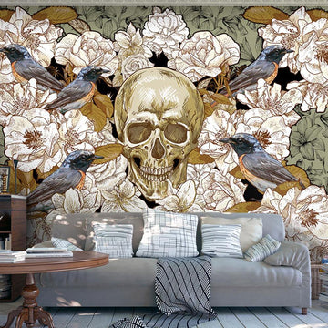 Wallpaper - Among flowers