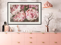 Poster - Pastel Peonies