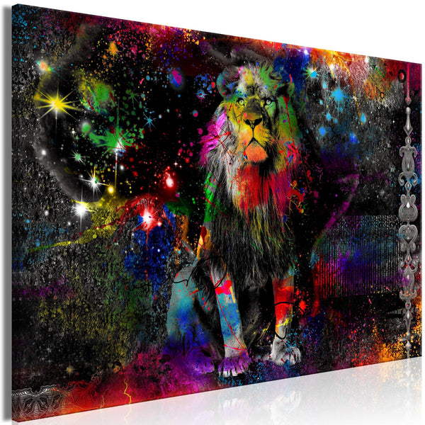 Canvas Print - Colourful Africa (1 Part) Wide