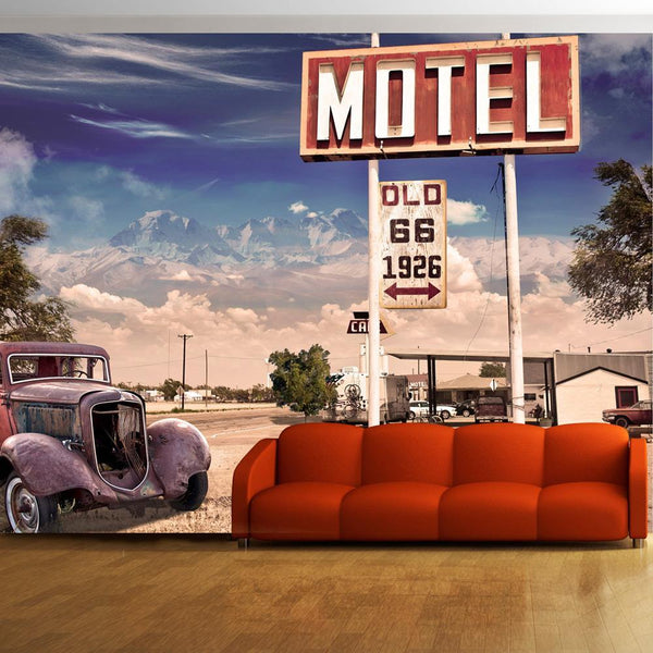 Wallpaper - Old motel