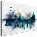 Canvas Print - Nature in Blues (1 Part)
