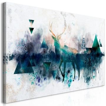 Canvas Print - Nature in Blues (1 Part)