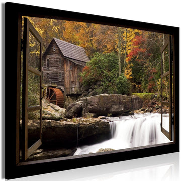 Canvas Print - Old Mill (1 Part) Wide