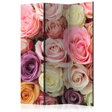 Room Divider - Pastel roses [Room Dividers]
