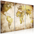 Canvas Print - Old continents