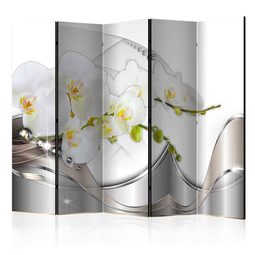 Room Divider - Pearl Dance of Orchids II [Room Dividers]