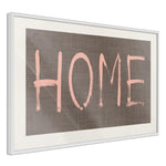 Poster - Simply Home (Pink)