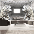 Wallpaper - Stone Lions