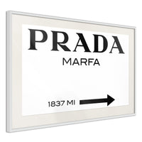 Poster - Prada (White)
