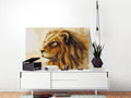DIY canvas painting - Lion King