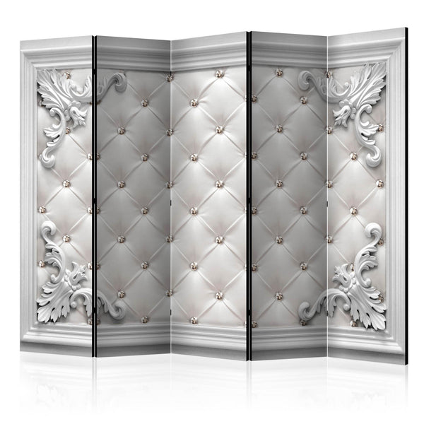 Room Divider - Quilted Leather II [Room Dividers]