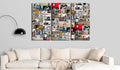 Canvas Print - Art of Collage: Banksy III