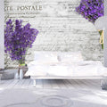 Self-adhesive Wallpaper - Lavender postcard