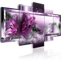 Canvas Print - Purple Lilies