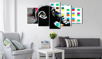 Canvas Print - The Thinker Monkey (Banksy)