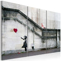 Canvas Print - Girl With a Balloon by Banksy
