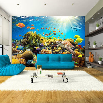 Self-adhesive Wallpaper - Underwater Land
