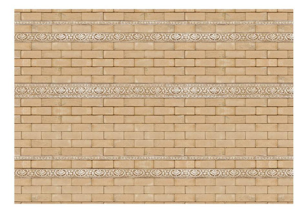 Wallpaper - Brick with ornaments