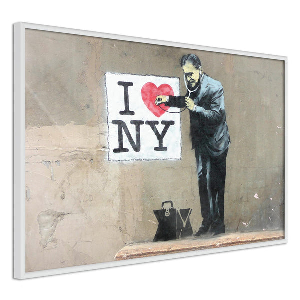 Poster - Banksy: I Heart NY