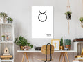 Canvas Print - Taurus (1 Part) Vertical