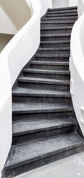 Photo wallpaper on the door - Photo wallpaper – Stairs I