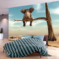 Self-adhesive Wallpaper - Elephant on the Tree