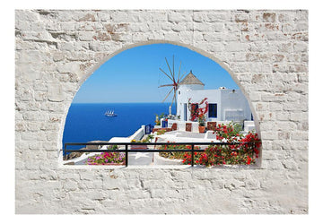 Wallpaper - Summer in Santorini