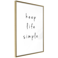 Poster - Simple Life