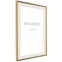 Poster - Seek a Balance